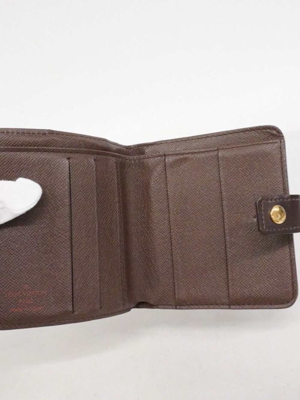 Louis Vuitton Wallet Damier Compact Zip Ebene - Picture 3 of 10